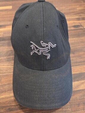 Arc'teryx Embroidered Flexfit Ball Hat Black